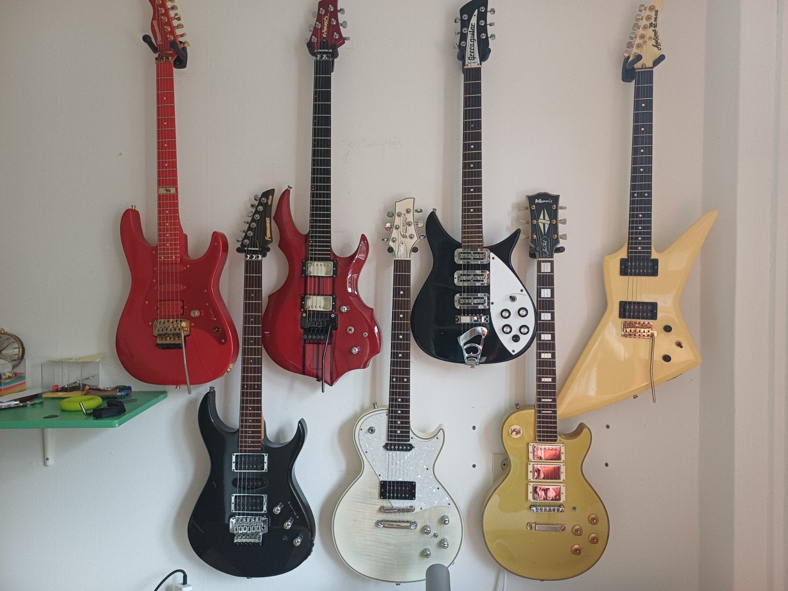 Top gitaren! Greco Edwards Fernandes Morris AriaPro Explorer, Ophalen of Verzenden, Gebruikt, Solid body, Overige merken
