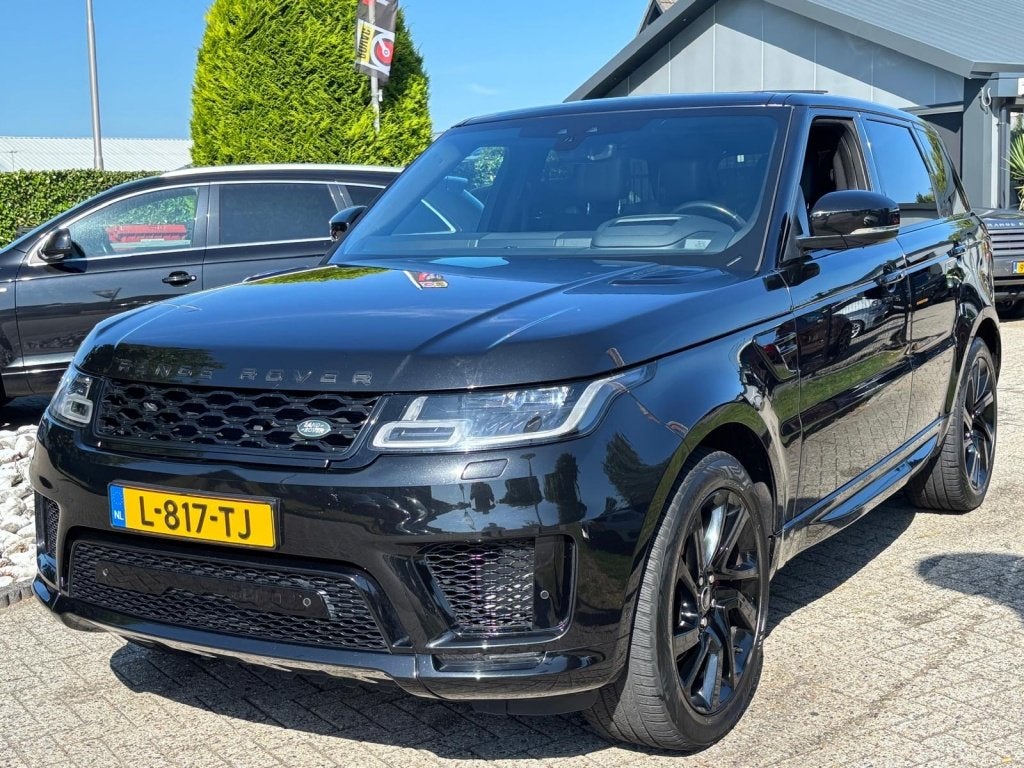 Land Rover Range Rover Sport 3.0 TDV6 HSE Dynamic Zwart 2018, Auto's, Land Rover, Bedrijf, Te koop, ABS, Achteruitrijcamera, Airbags