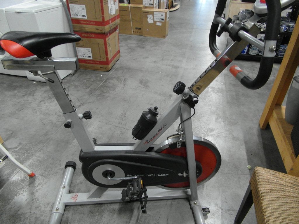 Silverline by MPF spinning bike 2switchonline, Sport en Fitness, Ophalen, Zo goed als nieuw, Metaal, Spinningfiets