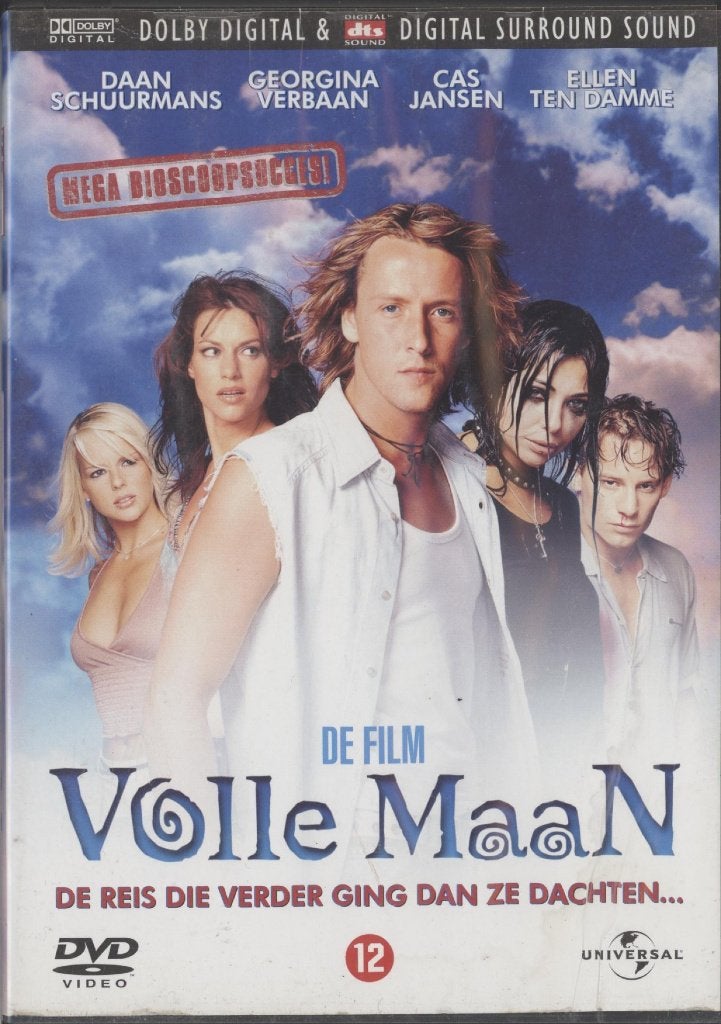 36) Volle Maan: met Daan Schuurmans en Georgina Verbaan, Vanaf 12 jaar, Ophalen of Verzenden, Gebruikt, Romantische komedie