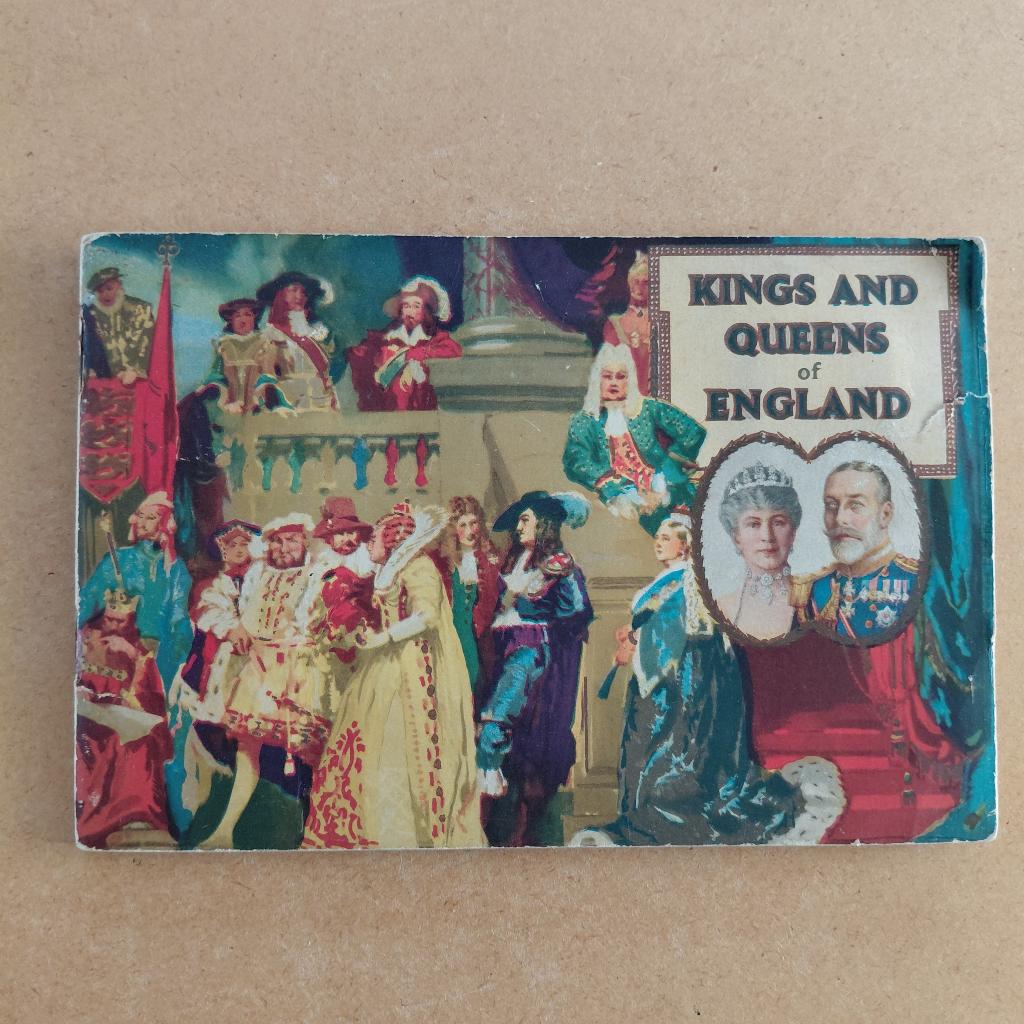 Kings and Queens of England album cigarette cards Carreras, Ophalen, Gebruikt