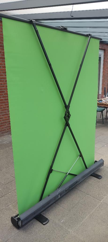 Elgato green screen 150 breed x 185 cm hoog, Ophalen, Gebruikt, Achtergrond