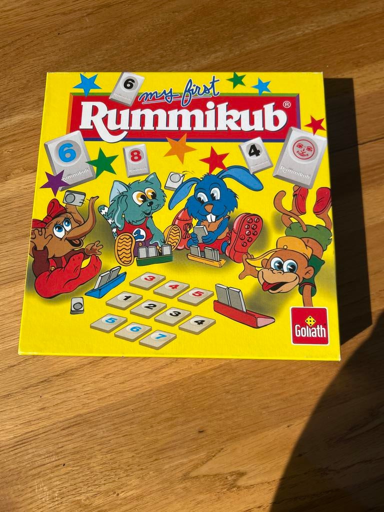 My First Rummikub bordspel, Drie of vier spelers, Ophalen of Verzenden, Zo goed als nieuw