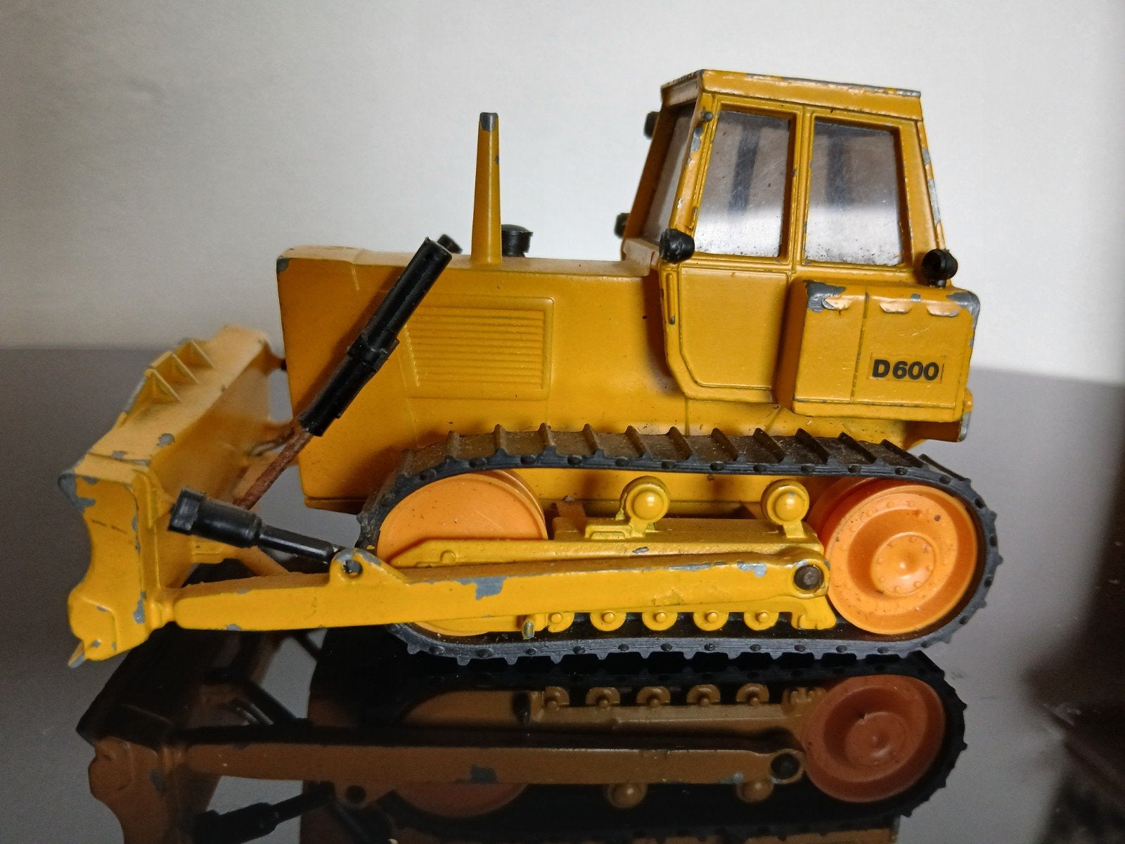 Hannomag D600 Bulldozer - Vintage Model in Goede Staat, Ophalen of Verzenden, Gebruikt, Bus of Vrachtwagen