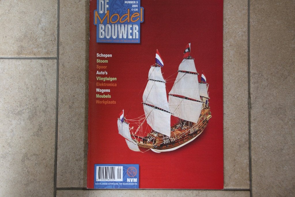 De Modelbouwer, tijdschrift voor de modelbouw. 2005. Nr 9., Ophalen of Verzenden, Zo goed als nieuw, 1:50 tot 1:144