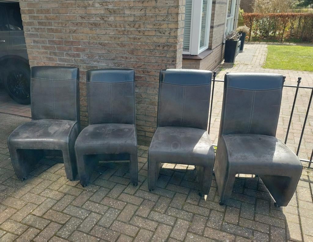 4x Eetkamerstoel, Ophalen, Gebruikt