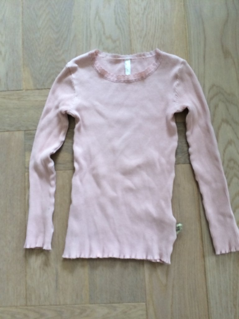 Leuke oudroze longsleeve van Pomp de Lux maat 122 - zgan, Kinderen en Baby's, Kinderkleding | Maat 122, Meisje, Ophalen of Verzenden