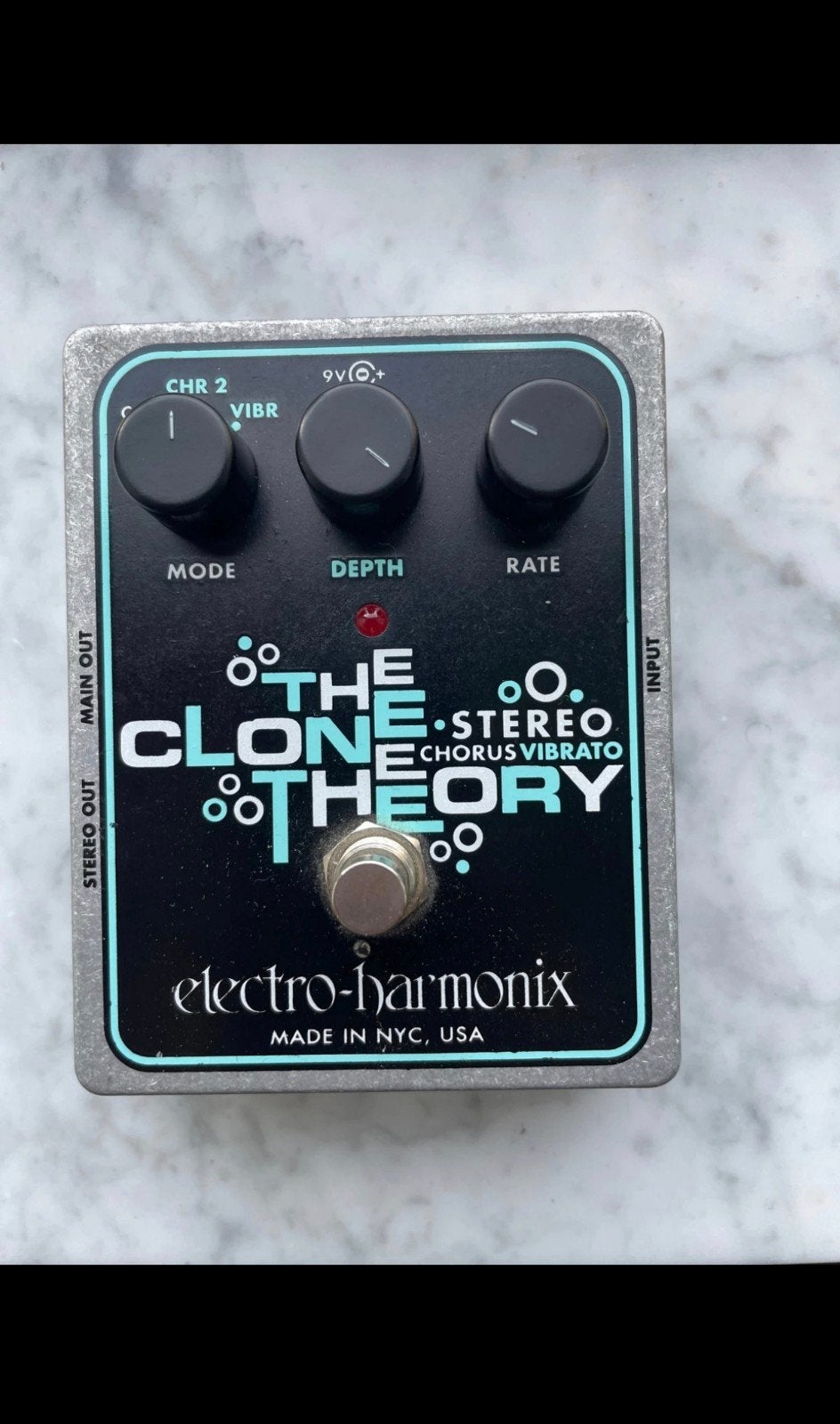 Electro-Harmonix The Clone Theory Stereo Chorus/Vibrato, Ophalen of Verzenden, Gebruikt, Chorus
