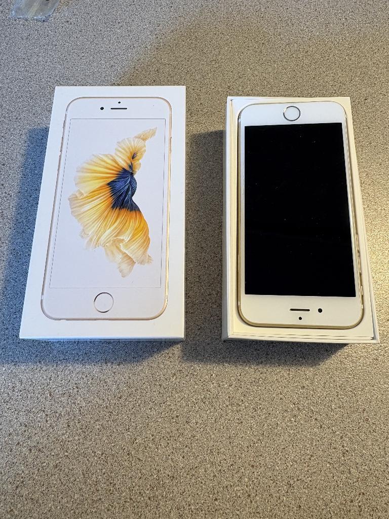 iPhone 6 S, Gebruikt, 16 GB, Ophalen of Verzenden, Goud