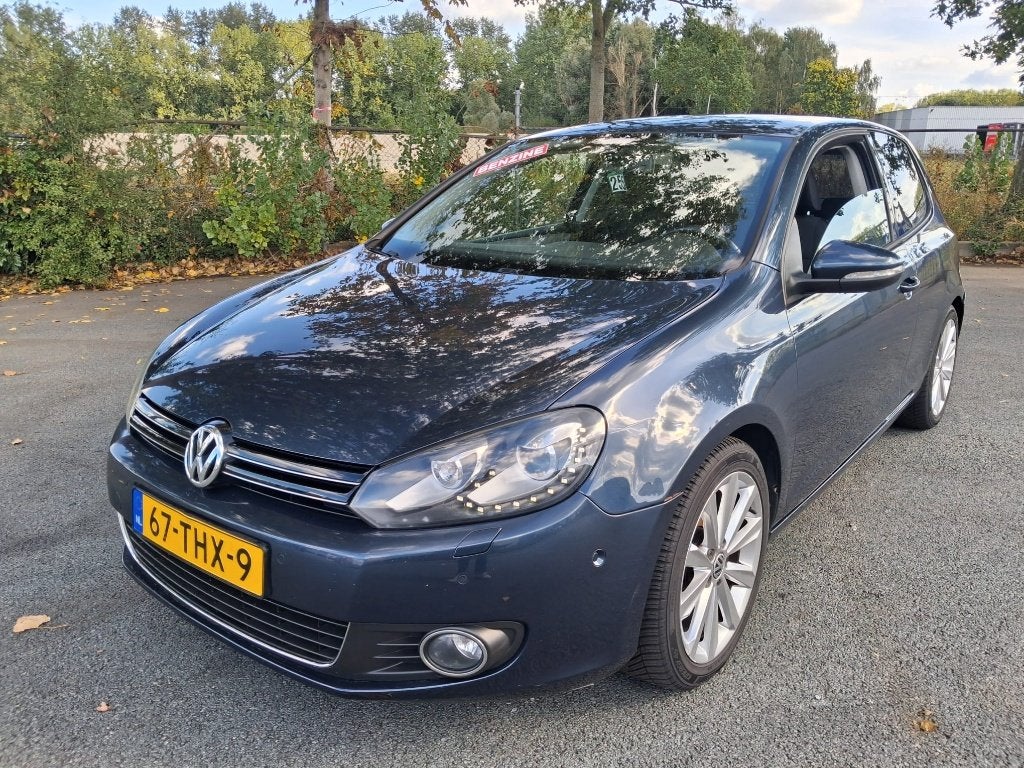 Volkswagen Golf 1.4 TSI 90KW 2012 Blauw, Auto's, Stof, 4 cilinders, Blauw, 122 pk