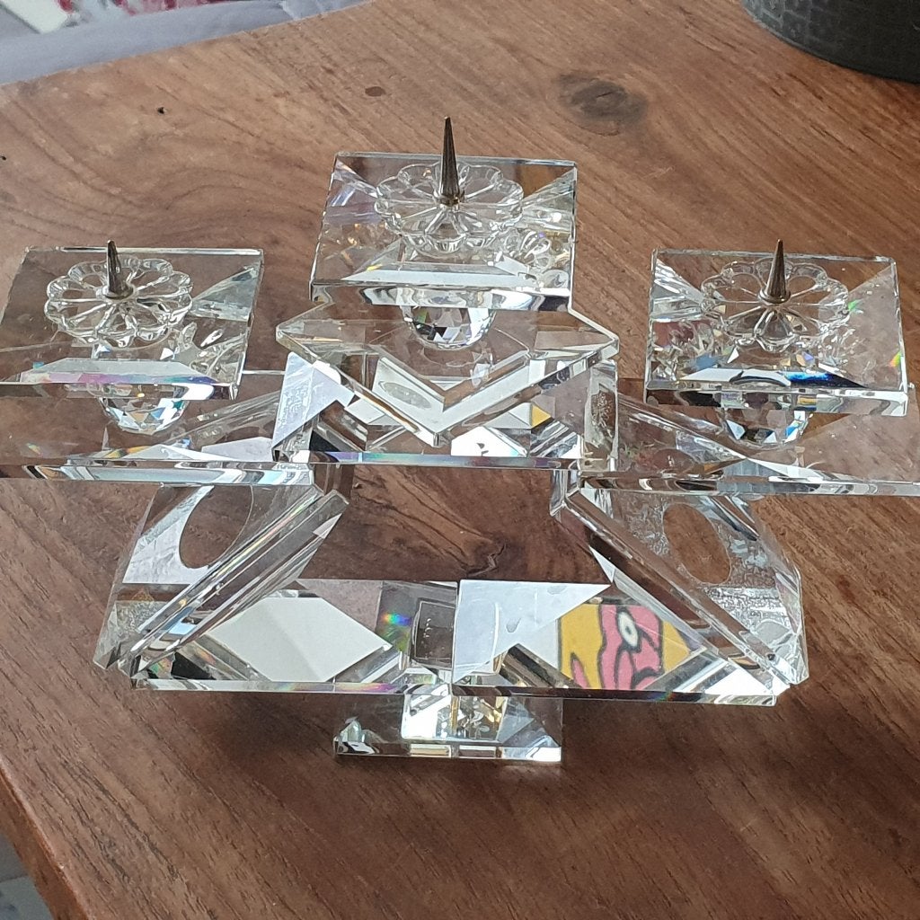 Swarovski kandelaar, Verzamelen, Swarovski, Ophalen, Zo goed als nieuw, Figuurtje