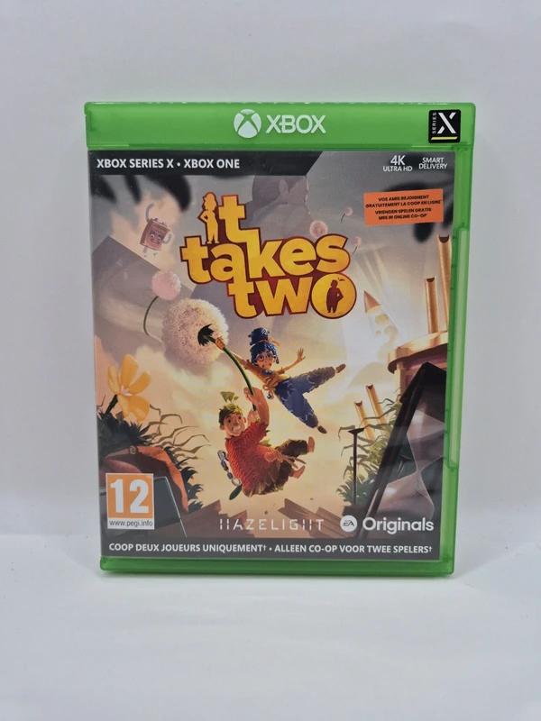 It Takes Two Xbox Series X, Spelcomputers en Games, Microsoft Corporation One Microsoft Way Redmond, WA 98052-6399 United States of America (Verenigde Staten) 📞 Telefoon: +1 425-882-8080 support@microsoft.com