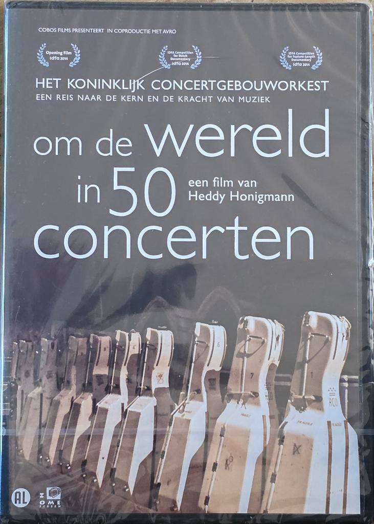 Om de wereld in 50 concerten - Het Koninklijk Concertgeb., Alle leeftijden, Ophalen of Verzenden, Nieuw in verpakking, Kunst of Cultuur