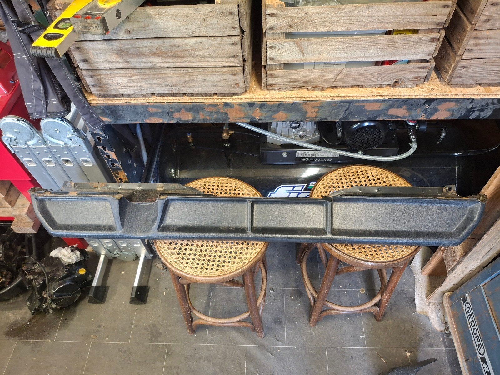 caddy/ golf m1 kniebalk, Ophalen