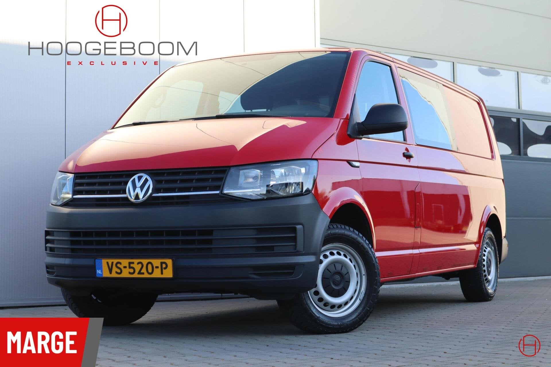 Volkswagen Transporter 2.0 TDI L2H1 Dubbele cabine / Airco /, Voorwielaandrijving, Euro 5, Gebruikt, Zwart