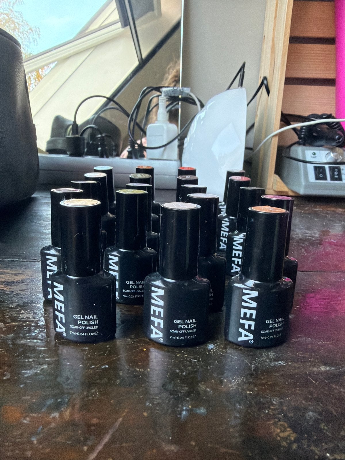 Mefa Gel Nagellak Set - Diverse Kleuren, Ophalen, Overige kleuren, Nieuw, Handen en Nagels