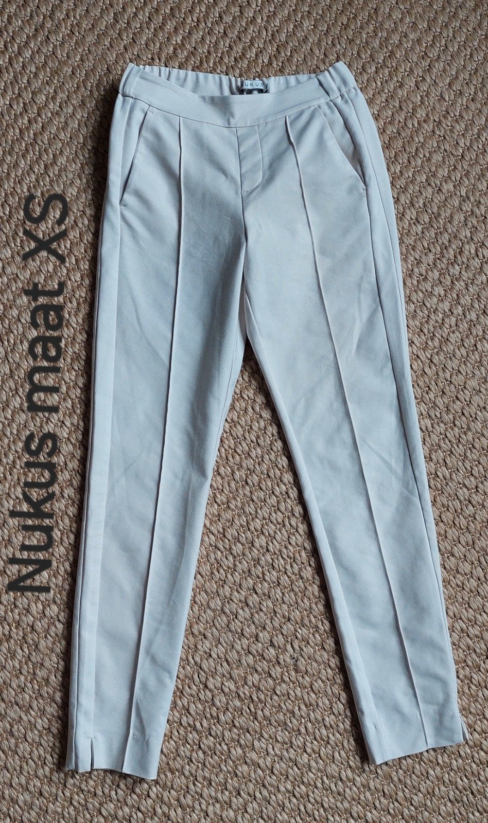 pantalon merk NUKUS, Kleding | Dames, Beige, Ophalen of Verzenden, Zo goed als nieuw, Lang