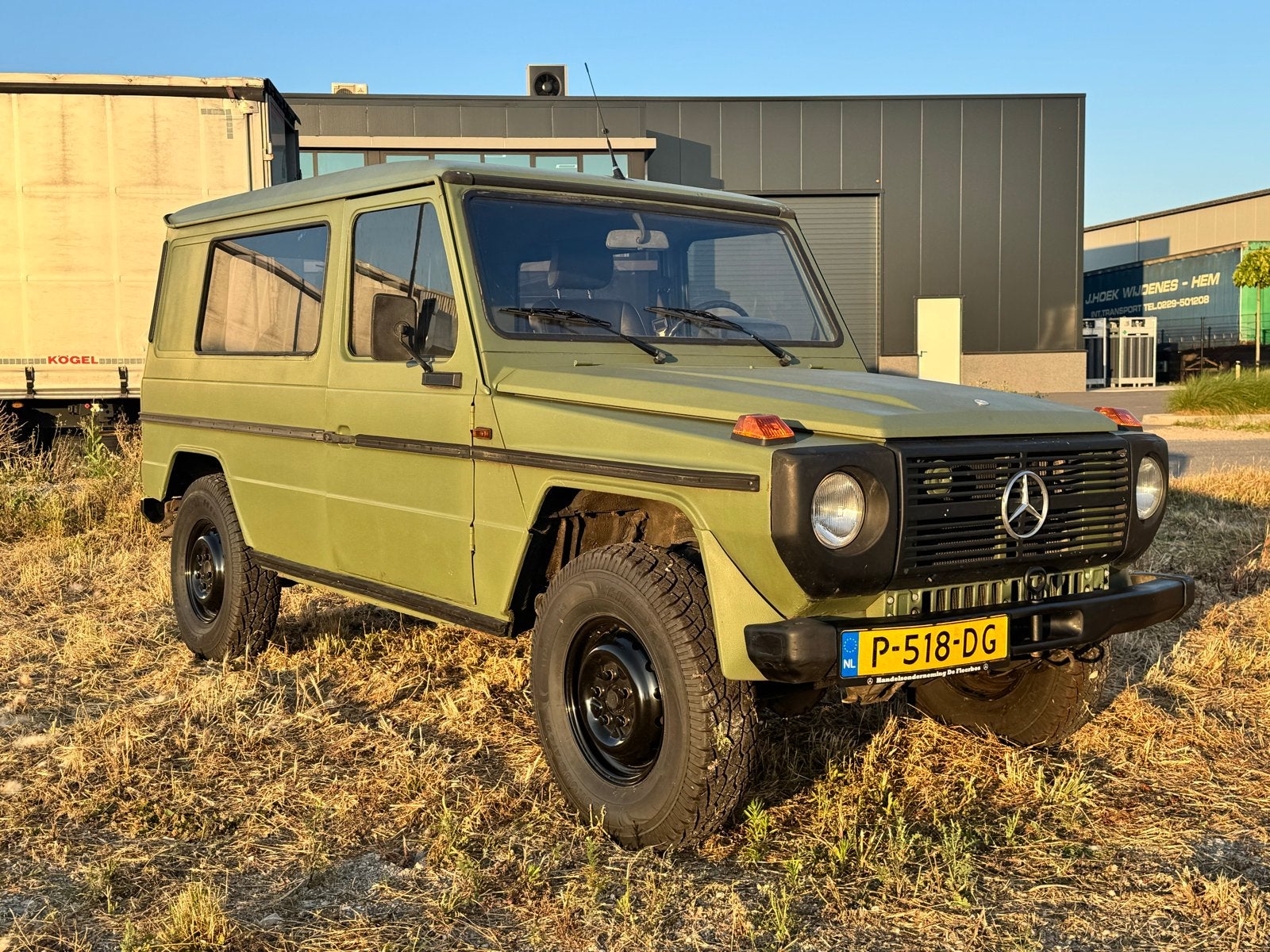 Mercedes-Benz G-klasse 300GD Kastenwagen belastingvrij, Auto's, Zwart, Bedrijf, Diesel, Vierwielaandrijving