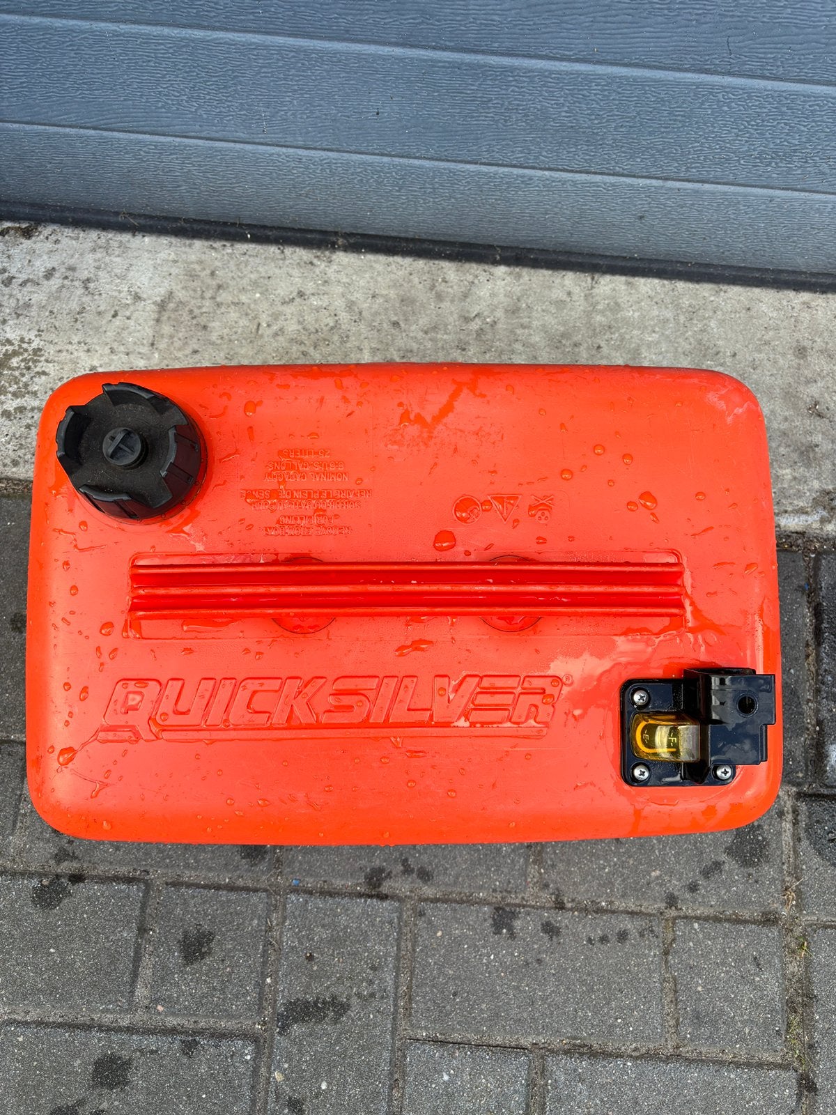 Brandstoftank 25 liter quicksilver, Watersport en Boten, Bootonderdelen, Ophalen, Gebruikt, Motor en Techniek