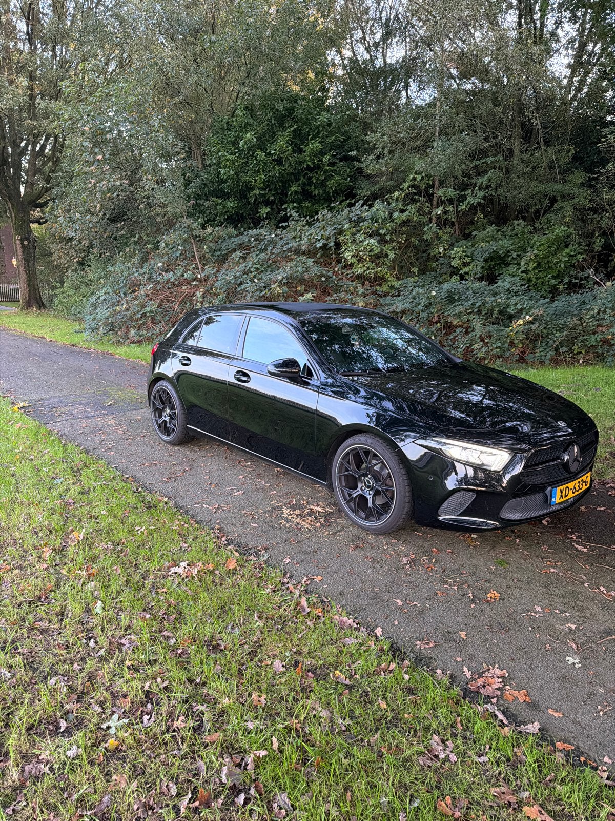 Mercedes-Benz A-Klasse A 180 d 156 pk 7G-DCT 2018 Zwart, 1345 kg, Zwart, 4 cilinders, Zwart
