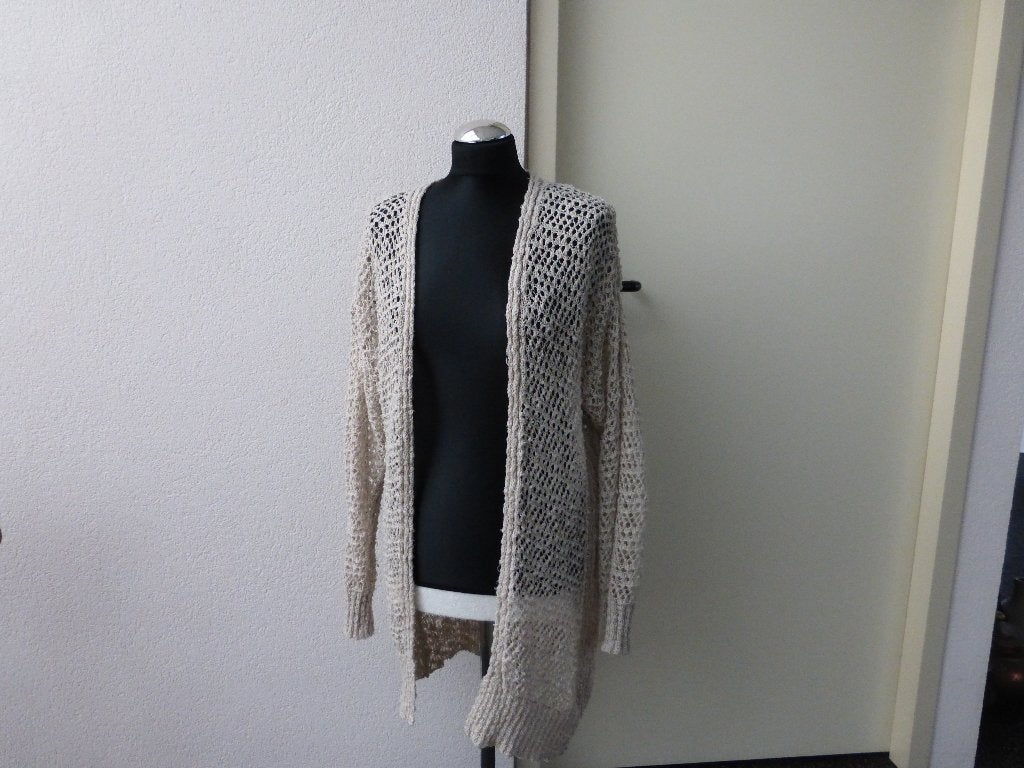ZGAN vest So Soire maat L  weinig gedragen, Kleding | Dames, Truien en Vesten, So Soire, Beige, Maat 42/44 (L), Ophalen of Verzenden