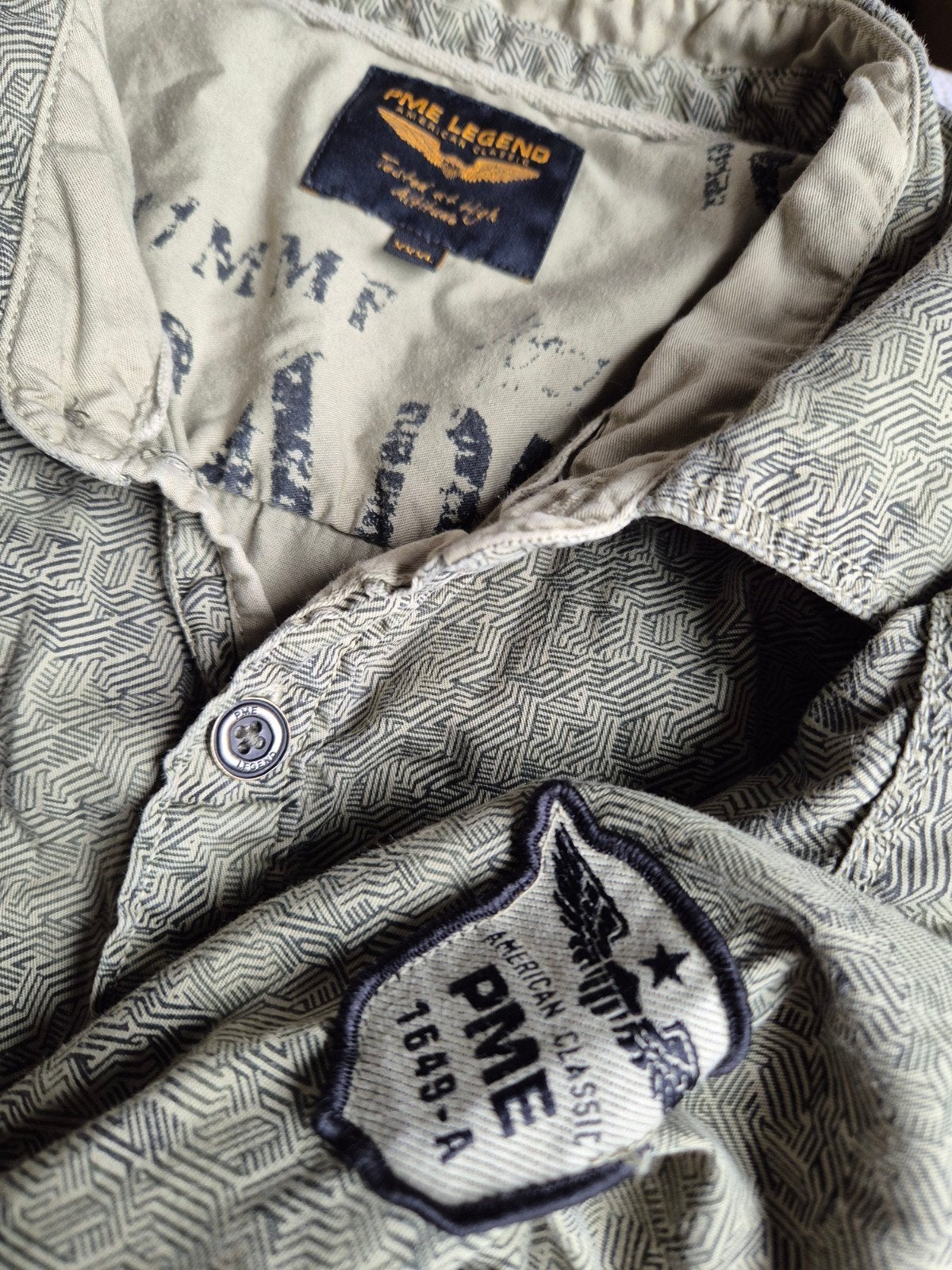Pme Legend Pall Mall blouse overhemd Legergroen maat XXXL, Kleding | Heren, Overhemd, Verzenden, ., Zo goed als nieuw