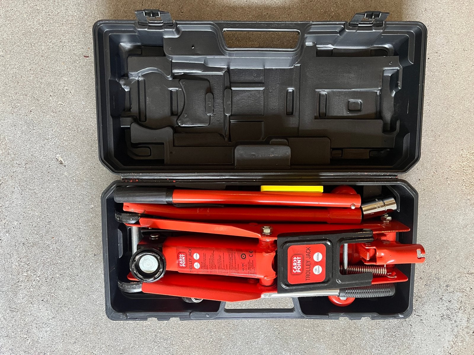Auto krik max 2000 kg, Ophalen of Verzenden, Zo goed als nieuw, Hydraulisch, Garagekrik