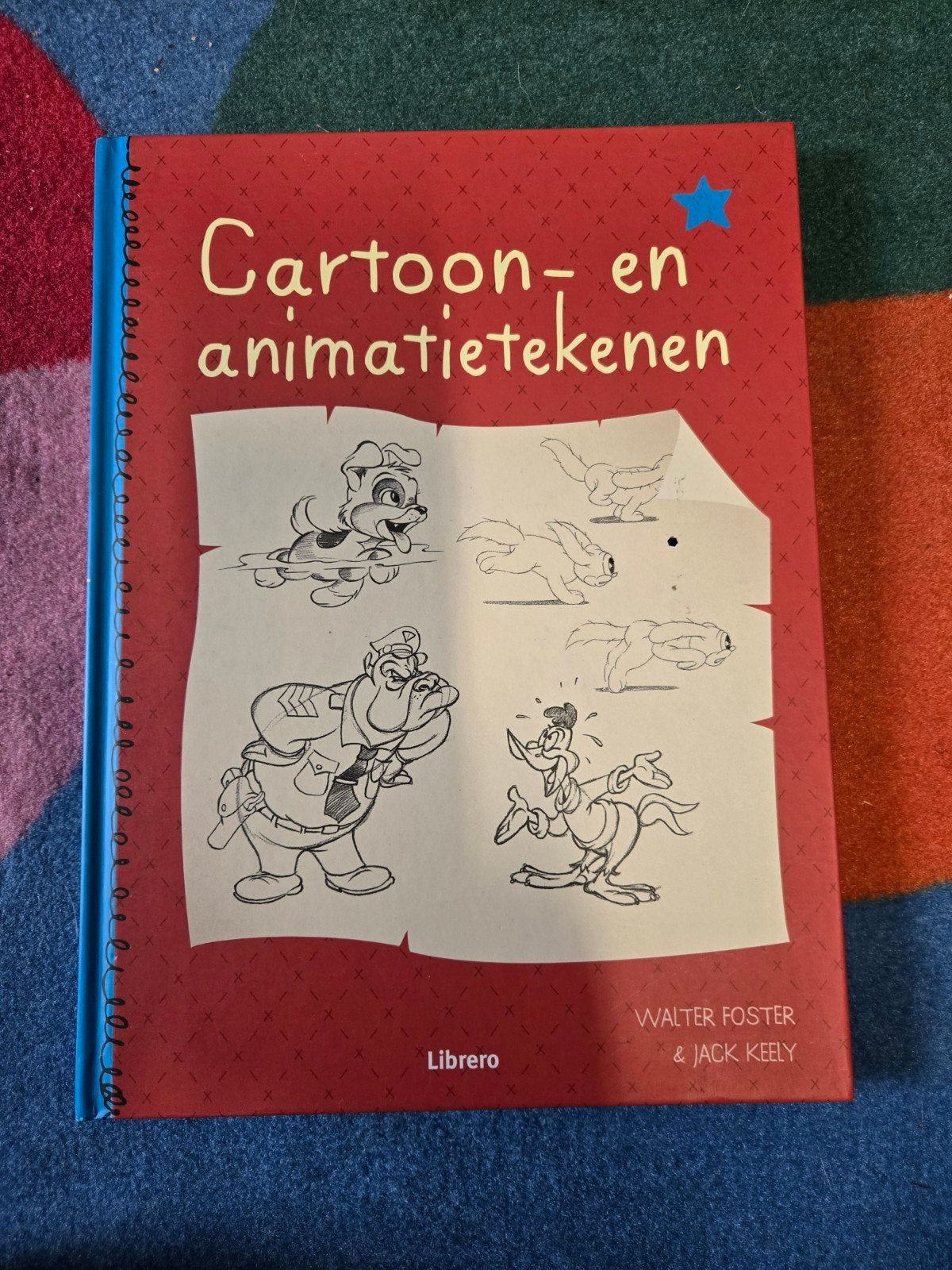 Cartoon- en animatietekenen boek - Walter Foster, Ophalen of Verzenden, Gebruikt, Knutselen