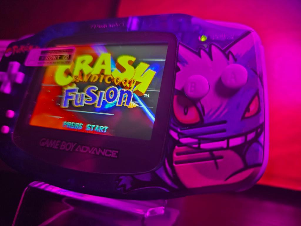 Prachtige GameBoy Advance IPS V3 – Pokémon Gengar, Spelcomputers en Games, Spelcomputers | Nintendo Game Boy, Ophalen of Verzenden