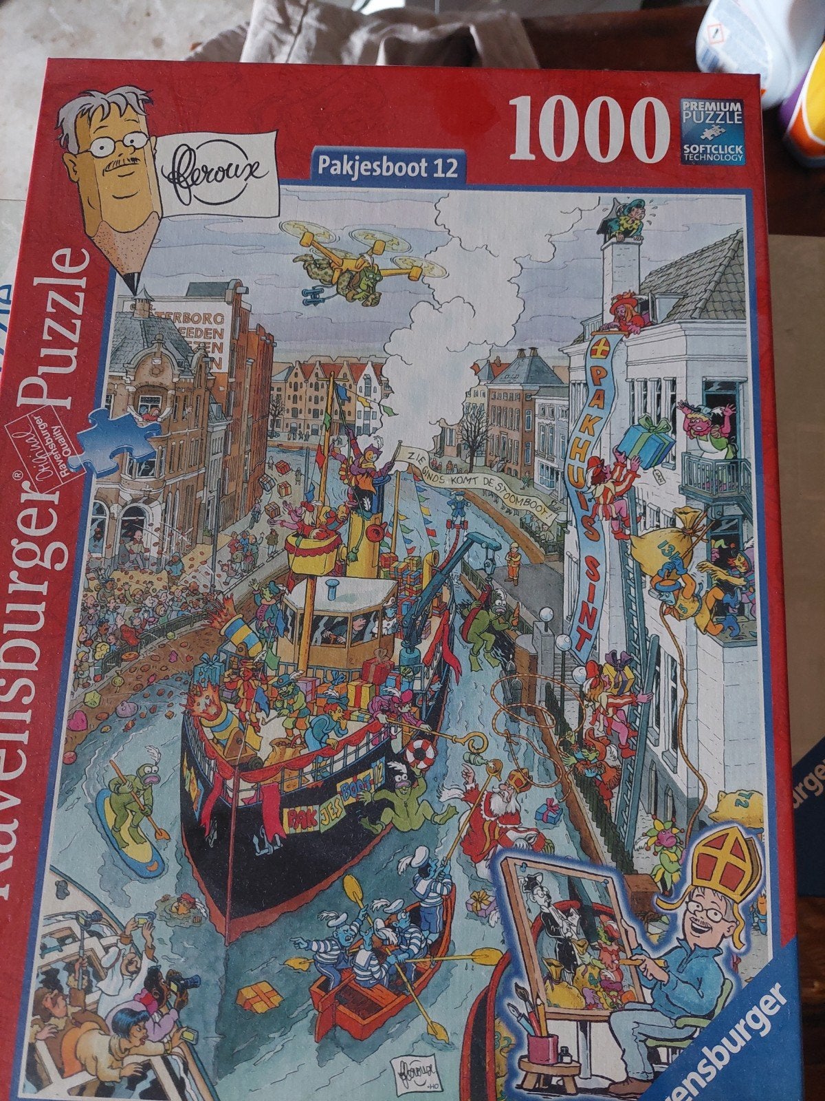 Ravensburger legpuzzel 1000 stukjes, Ophalen of Verzenden, 500 t/m 1500 stukjes, Zo goed als nieuw