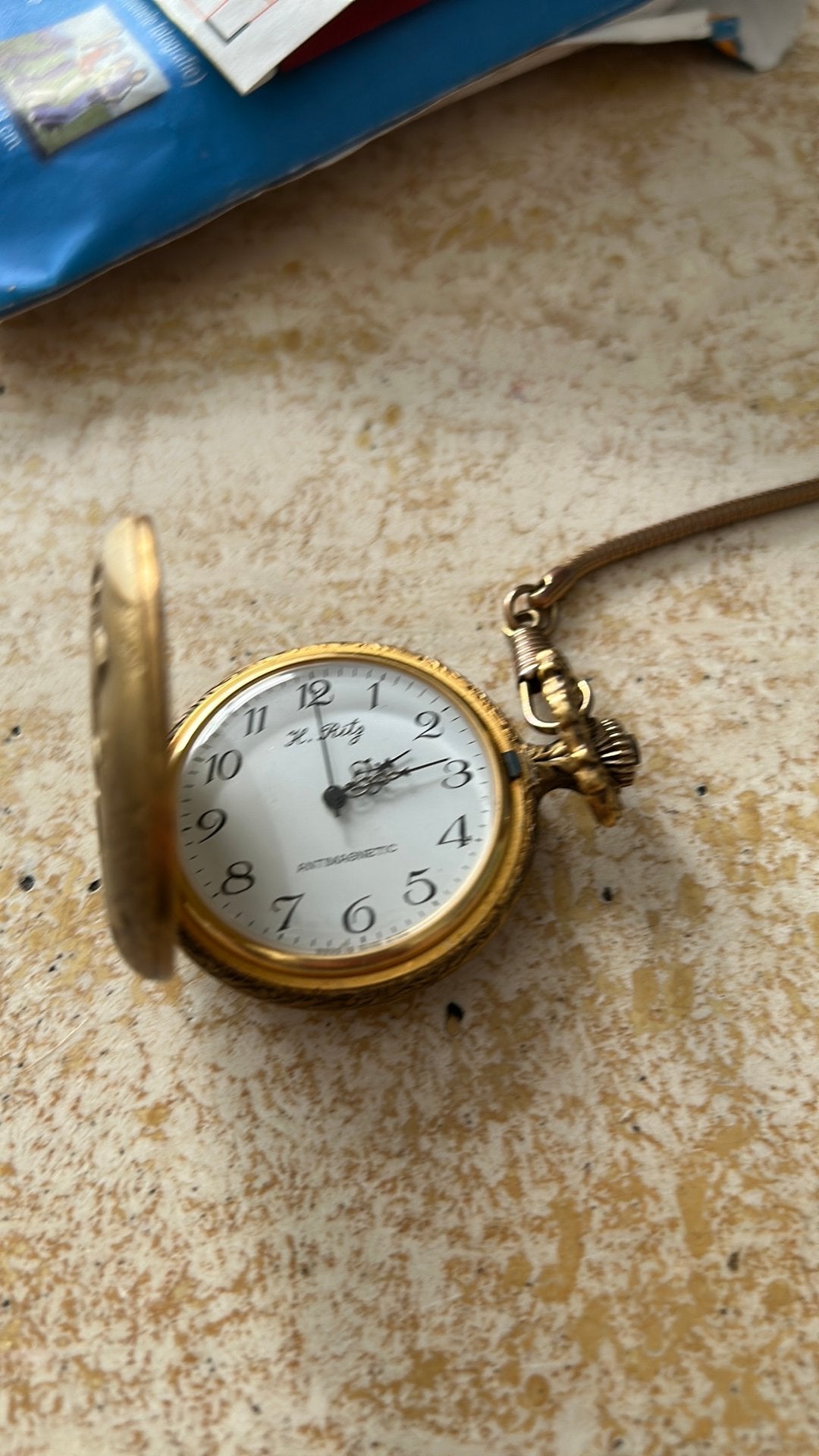 Zakhorloge H.Ritz Made in Hongkong, Ophalen of Verzenden, Staal, Overige merken