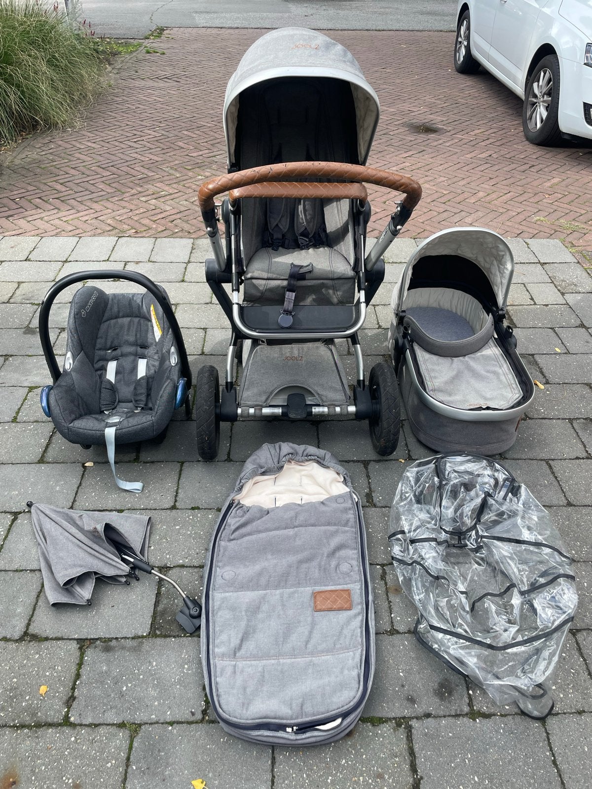 Joolz kinderwagen met Maxi-Cosi en accessoires, Ophalen, Gebruikt, Combiwagen, Met autostoeltje