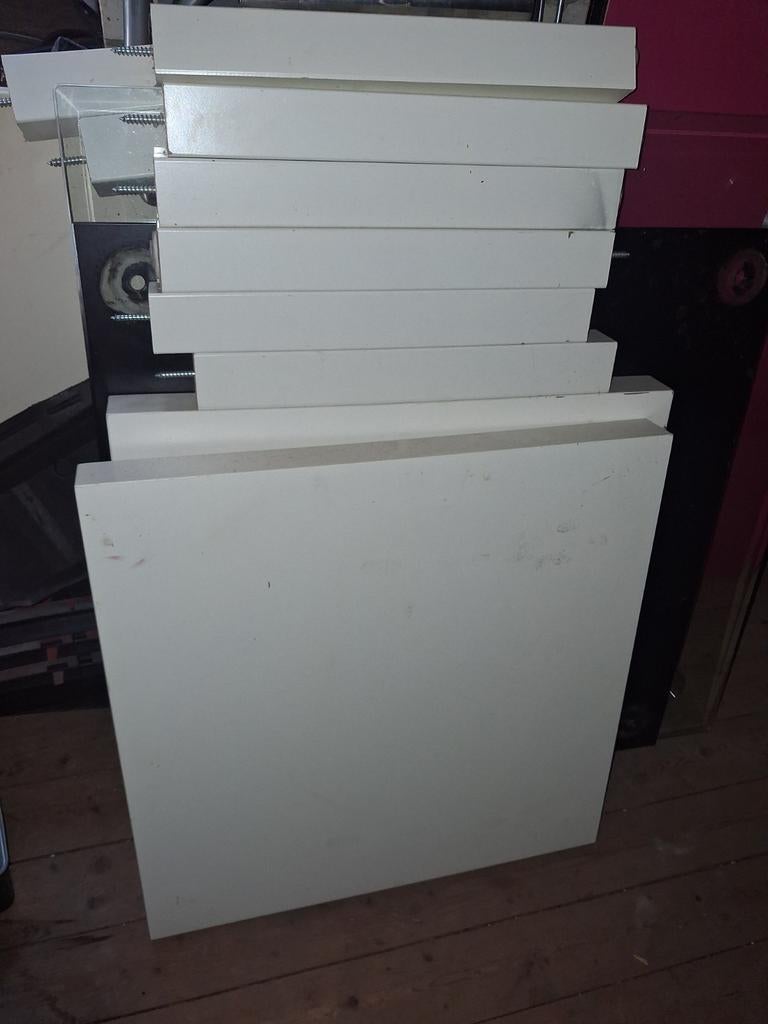 Ikea tafeltjes wit, Ophalen of Verzenden, Vierkant, Minder dan 55 cm, 45 tot 60 cm