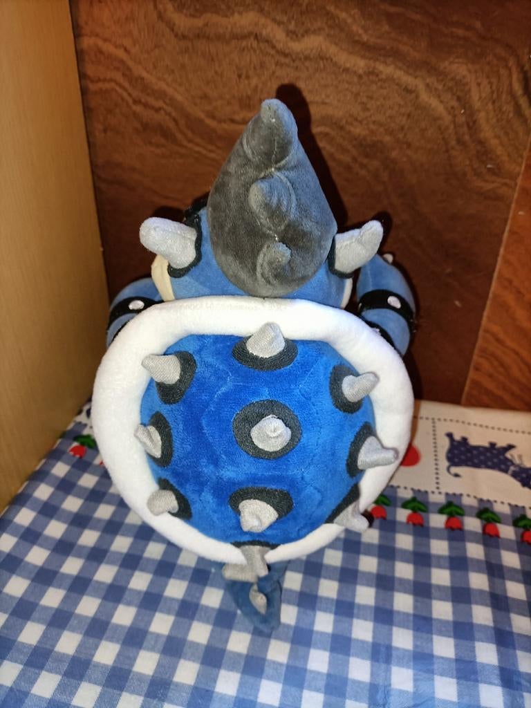 Dark Bowser knuffel Super Mario Bros 27 cm groot, Ophalen of Verzenden, Zo goed als nieuw, Overige typen