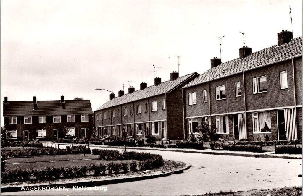 Wagenborgen - Klokkenborg, Verzenden, 1960 tot 1980, Ongelopen, Groningen