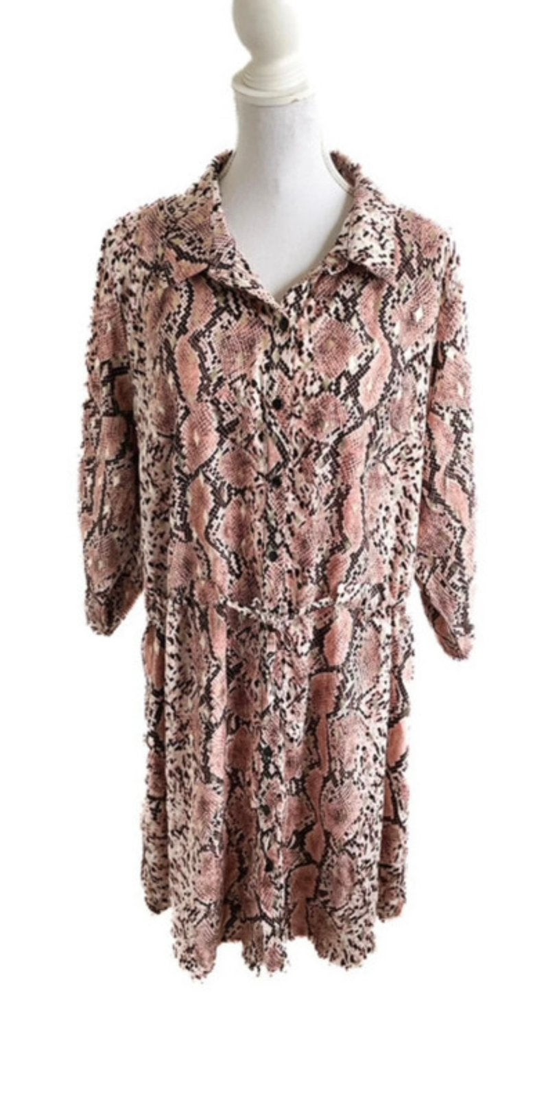 Mooie jurk van Paprika 50, Kleding | Dames, Jurk, Ophalen of Verzenden, Zo goed als nieuw, Roze