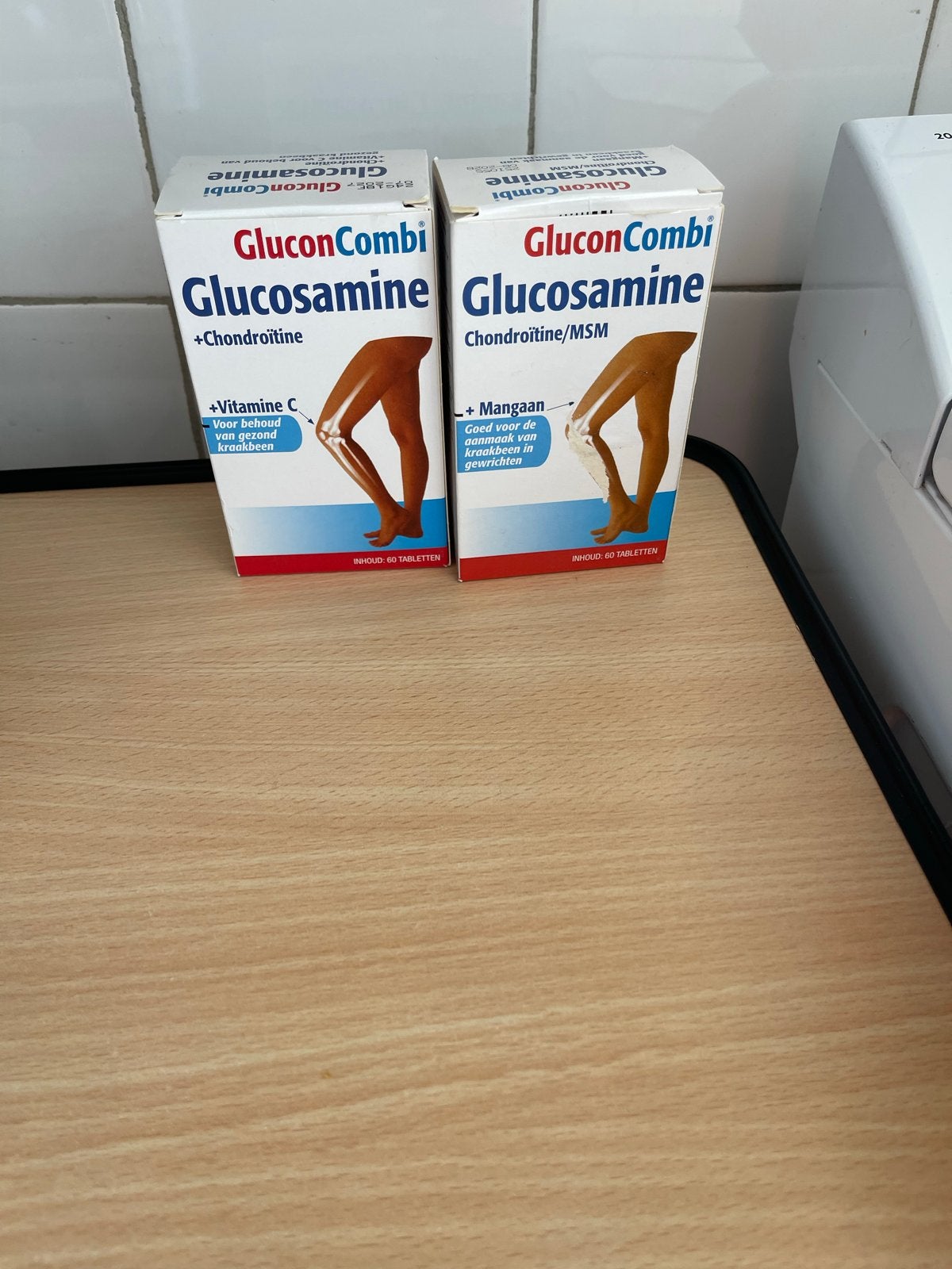 GluconCombi Glucosamine + Chondroïtine/MSM - 60 tabletten, Ophalen, Nieuw, Overige typen