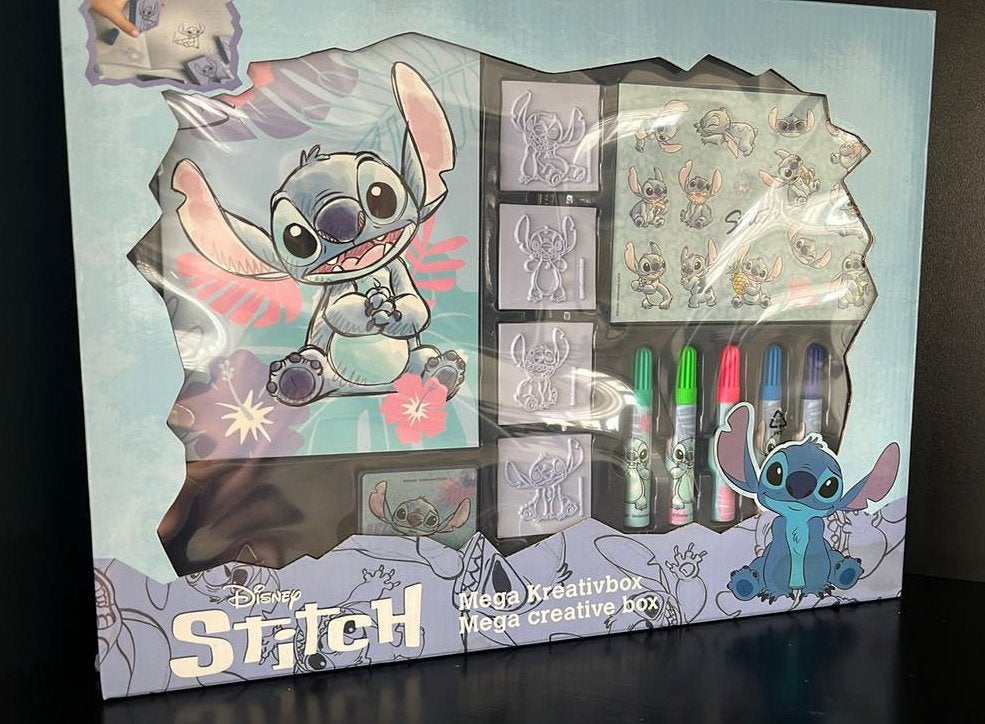 Nieuw! Disney Stitch knutselset stempels stickers enz, Ophalen of Verzenden, Nieuw