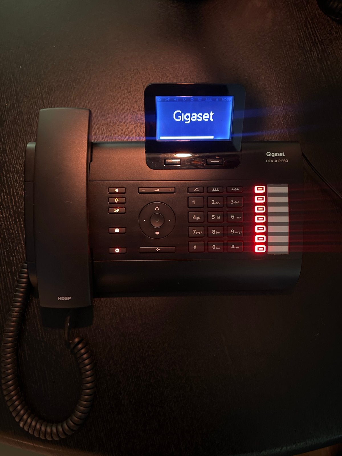 Gigaset DE410 IP PRO VoIP Telefoon, Ophalen of Verzenden, Gebruikt