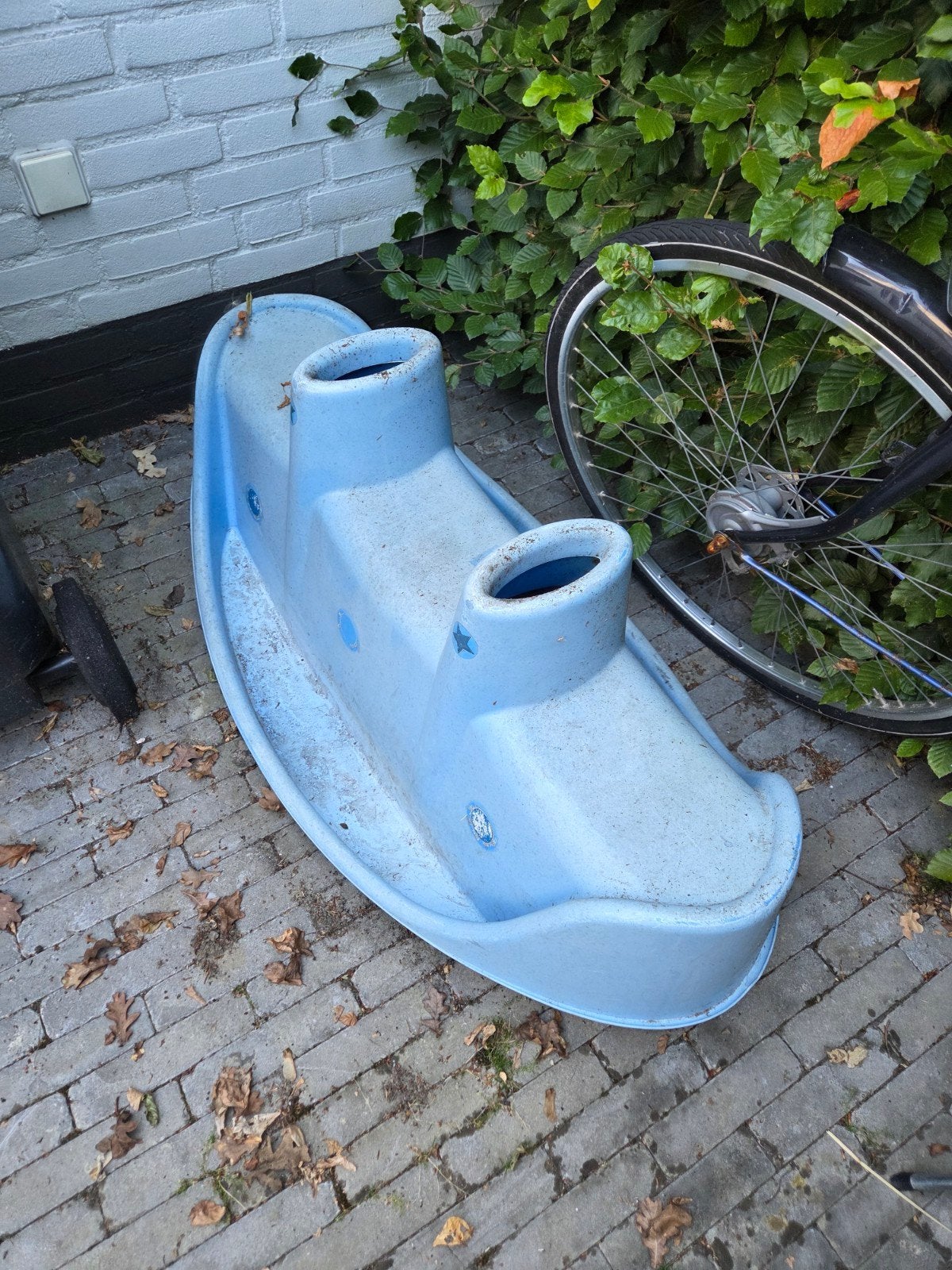 Blauwe wipwap - gratis, Ophalen, Gebruikt, Overige typen