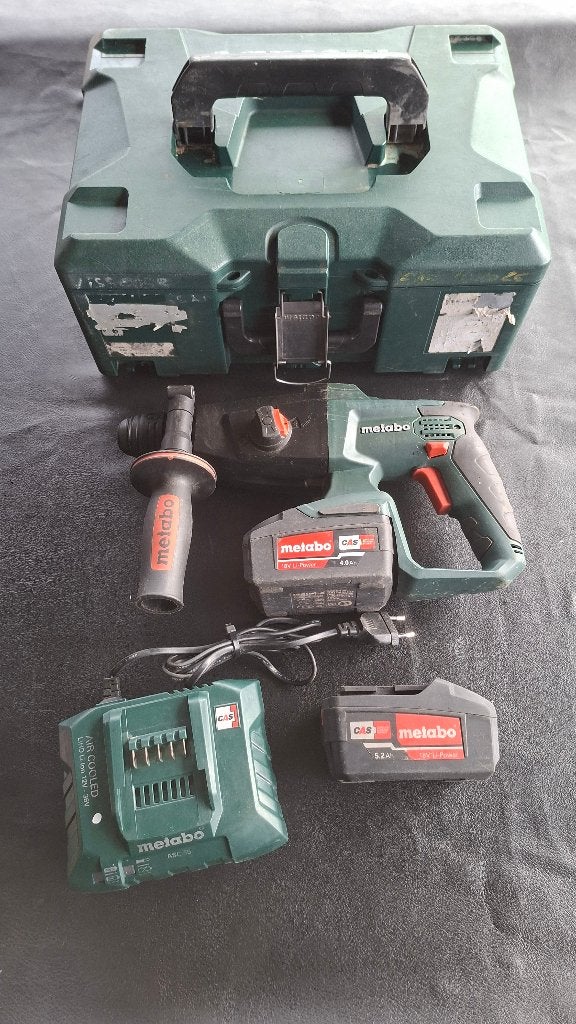 Metabo KHA 18 LTX 18v Accu combihamer SDS plus, ,, Ophalen of Verzenden, Zo goed als nieuw, ,