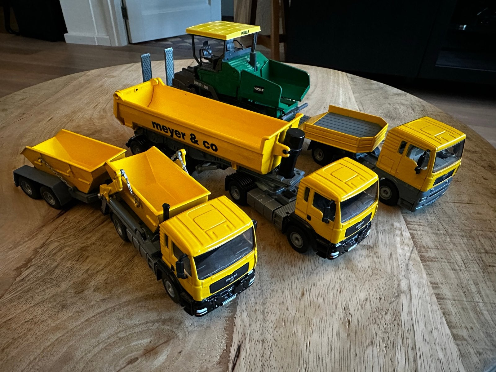 Siku vrachtwagens en wegenbouwmachine set, Kinderen en Baby's, Speelgoed | Speelgoedvoertuigen, Gebruikt, Ophalen of Verzenden