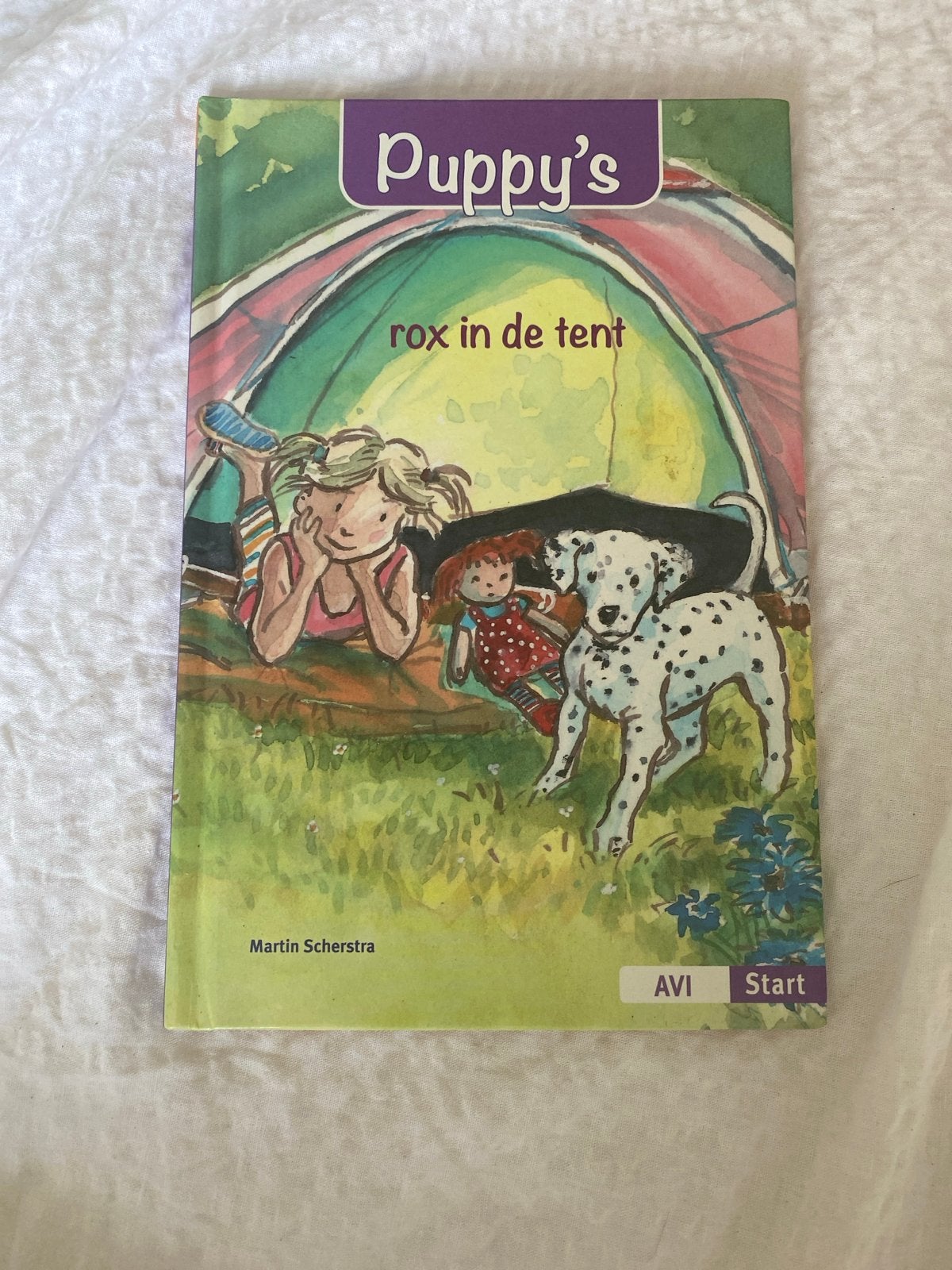 Puppy's: Rox in de tent - AVI Start leesboek, Ophalen, Gelezen, 3 tot 4 jaar