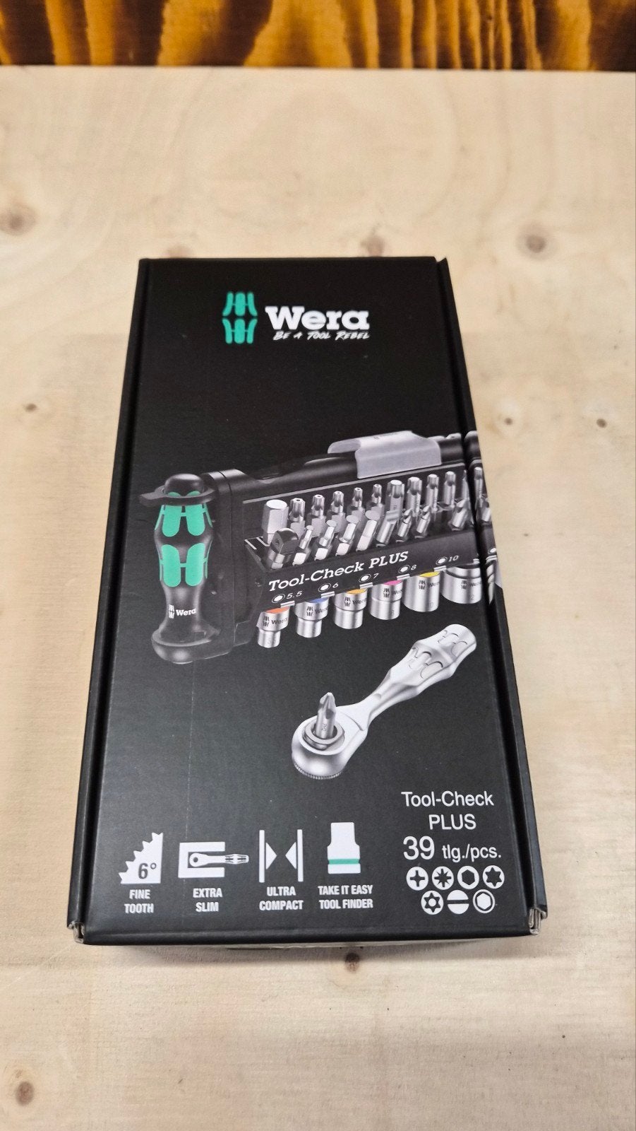 Nieuwe Wera Tool-Check PLUS bit- en doppenset (39-delig), Ophalen of Verzenden, Nieuw, Gereedschapsset, Overige merken
