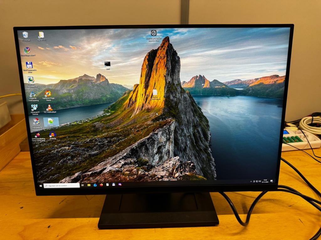 Dell P2422H Monitor-24 inch Full HD(IPS) Bouwjaar 2023 -ReK4, IPS, HDMI, Full HD, Ophalen of Verzenden