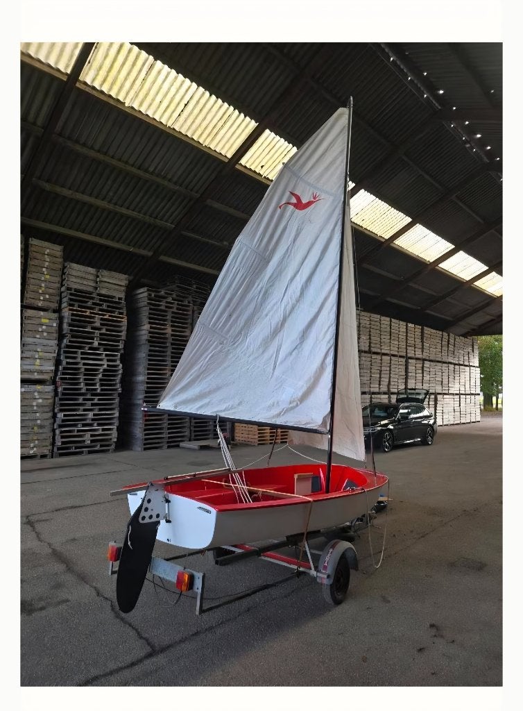 Zeilboot Kolibri 360 te kopen, Ophalen, Zo goed als nieuw, 300 cm of meer, Zeil