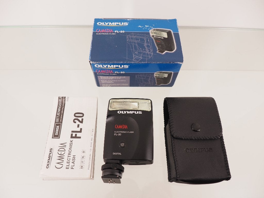 Olympus FL-20 (FL20) voor OM-D, PEN én E-serie, Overige merken, Externe flitser, Olympus/Micro Four Thirds, Ophalen of Verzenden