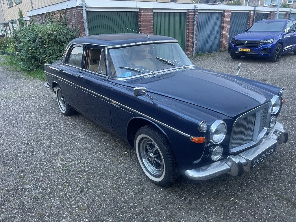 Rover 3500 3.5 Saloon AUT 1972 Blauw, Automaat, Beige, Blauw, Leder