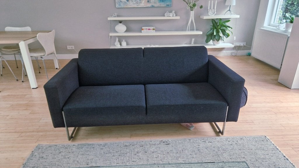 Artifort Mare designbank – 2,5-zits – zwart gemêleerd, Ophalen, Overige maten, 150 tot 200 cm, Nieuw