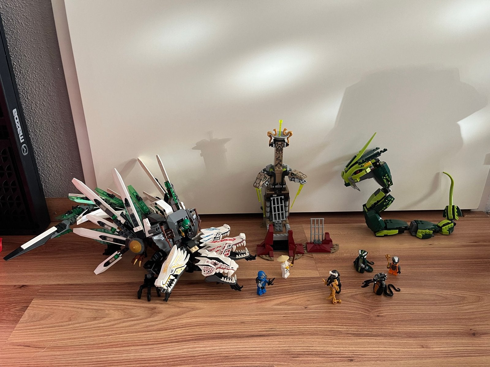 LEGO Ninjago Epic Draak Gevecht (9450) met minifiguren, Kinderen en Baby's, Speelgoed | Duplo en Lego, Ophalen of Verzenden, Gebruikt